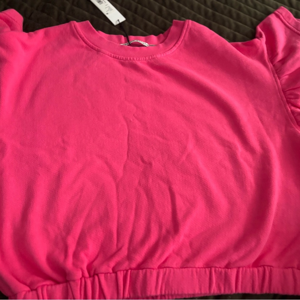 Alice + Olivia Wild Pink Knit Top